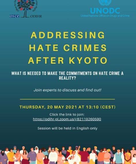 Addressing hate crimes after Kyoto